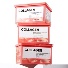 Nature Republic [Nature Republic] Pull-out Collagen Mask Pack (1 Pack a Day / 30 Sheets) / [네이처리퍼블릭] 뽑아쓰는 콜라겐 마스크팩 (1일1팩/30매)
