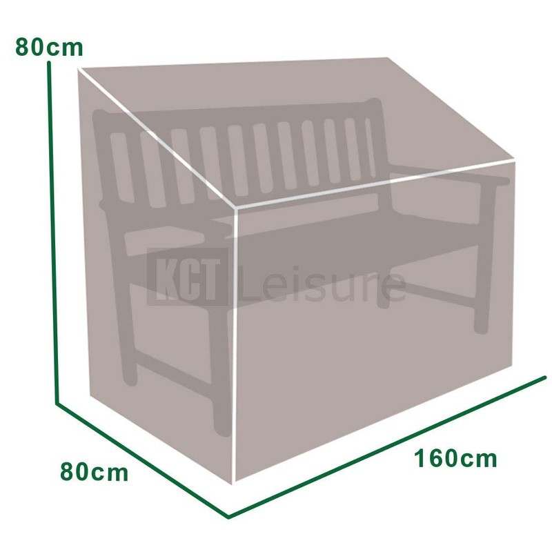 KCT Weatherproof Outdoor Garden Bench Cover - 3 Seater