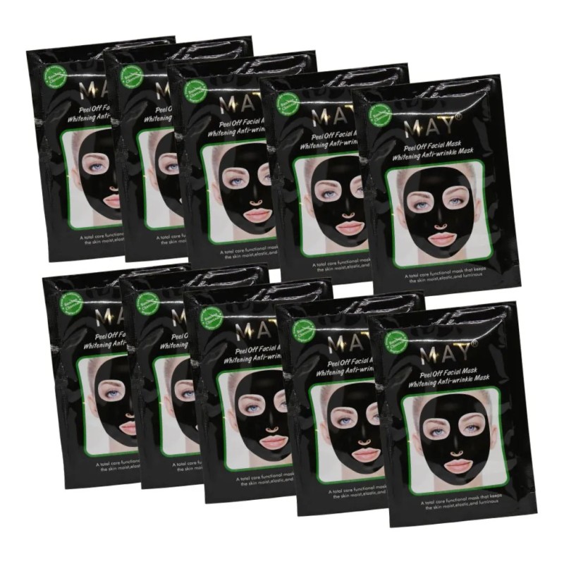 Cuidado Facial Mascarilla Negra Carbon Activdos Puntos Negro