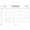 Guajolote Prints 2026-2027 Magnetic Calendar for Refrigerator – 2-Year Monthly
