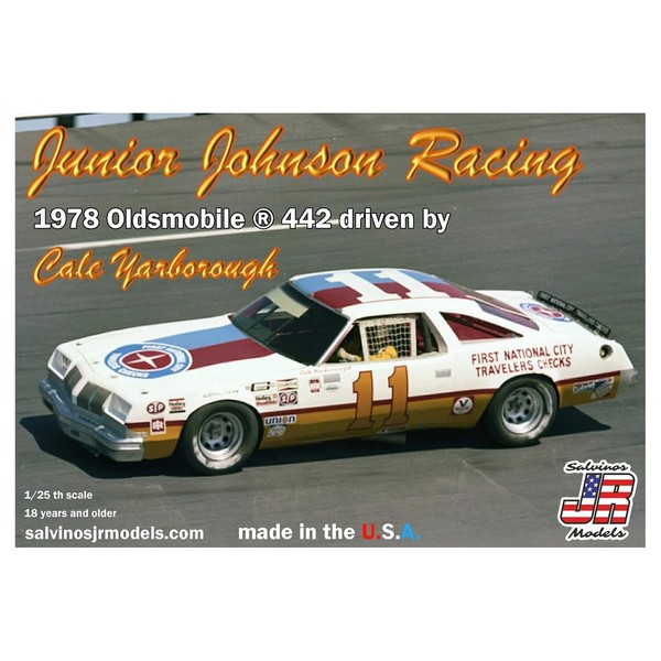 Salvinos Jr Model 1:25 Scale Nascar 1978 Oldsmobile 442 Driven