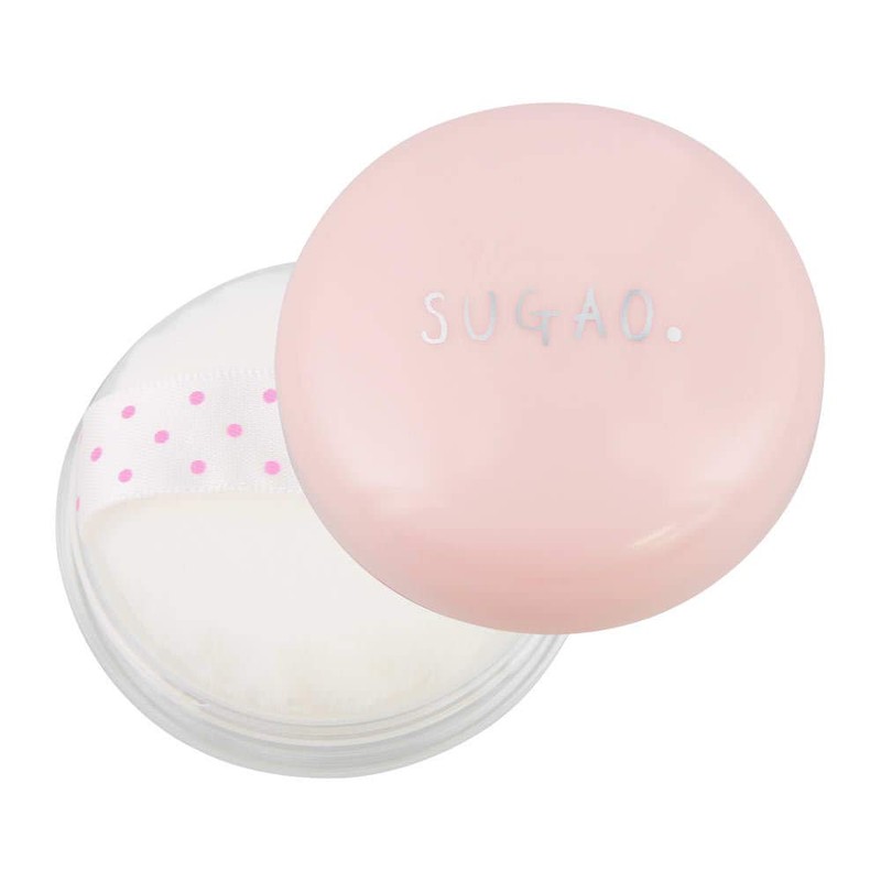 スガオ(SUGAO) Chiffon Feeling Powder, Snow Beige, Tone Change Powder Formula,