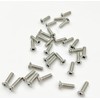 50pcs M3.5-0.6x6mm Phillips Flat Head Machine Screws, Stainless Steel 304