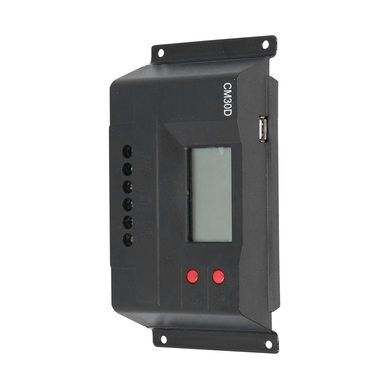 Solar Charge Controller 12V 24V PWM Auto Paremeter Adjustable LCD