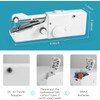 Sewing Machine, Mini Handheld Sewing Machine for Quick Stitching,Suitable for