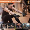 HCFGS Gym Weight Lifting Workout Gloves with Wrist Wrap Support,