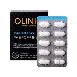 OLINIQ} Triple Joint Bone (90 tablets, 1 month supply) / 지엔씨 (OLINIQ} 트리플 조인트 본 (90정 1개월분)