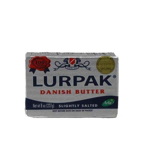 Danish Lurpak Butter - Unsalted (8 ounce)