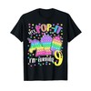 Let's Pop-it I'm turning 9 Colorful 9th Birthday Girl T-Shirt