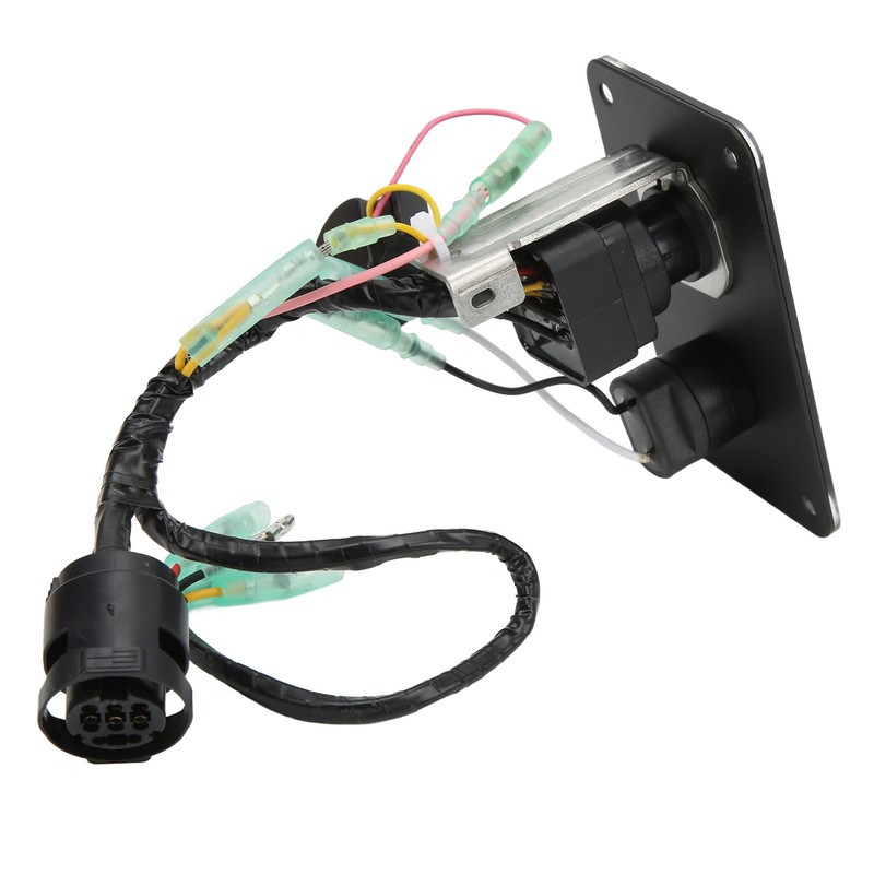 Outboard Engine Ignition Key Switch Panel Assembly 704‑82570‑08‑00 Replacement for