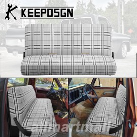 KEEPDSGN For Chevy R10 R20 Old Truck Saddle Blanket Bench Seat Covers Front Full Size GR