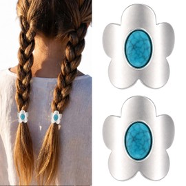 2 Pcs Hair Jewelry for Braids Lightweight Metal Hair Pins Stackable