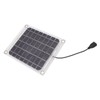 Solar Panel 10W USB Output Transparent Design Double Sided Power