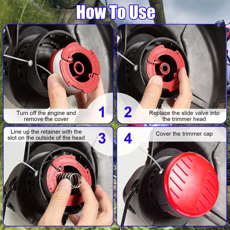 for craftsman 6 Pack professional String Trimmer Line .065" 30ft