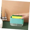LABRIMP 2pcs Sponge Soap Pump Dispenser Automatic Liquid Soap Dispenser
