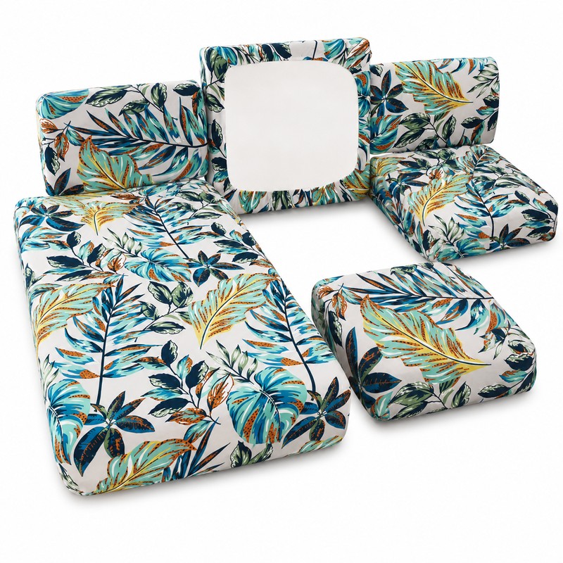 Stretch Sofa Cushion Cover for Seat Protection – Washable Non-Slip