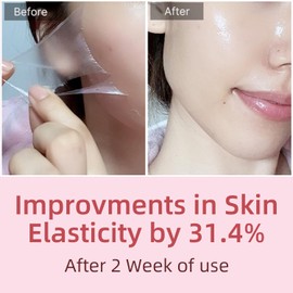 Collagen Wrapping Mask, Peel Off Facial Mask, Face Masks Skincare, Hydrolyzed Collagen For Glowing Skin, Deep Repairing, Hydrating, Glass Skin,Facial Masks Skin Care, Face Moisturizer 80ml 2.71oz