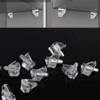 5mm Clear Shelf Support Pegs, Cabinet Shelf Pegs, Heavy Duty