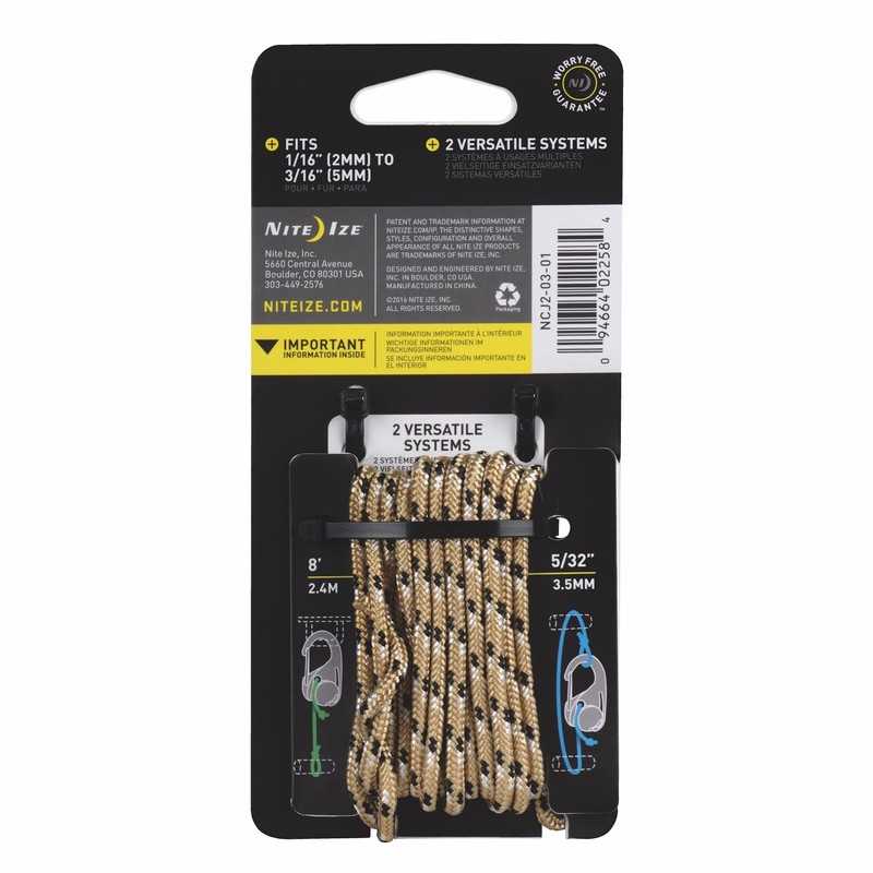 NiteIze NI02258 Cam Jam 2 Pieces with Rope