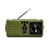 Relax Emergency Radio, Multi-functional, Disaster Prevention Radio (Olive)