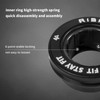RISINGFIT Olympic Barbell Clamps 2 Inch, Press Lock Quick Release