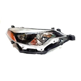 AutoModed Aftermarket LED Headlight Headlamp Assembly with Projector Replaces 8111002E60 81110-02E60 TO2503216 Compatible with 2014 2015 2016 Corolla L LE CE | Right Passenger Side 1pc