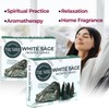 White Sage Incense Cones - Total 20 Cone Incense -
