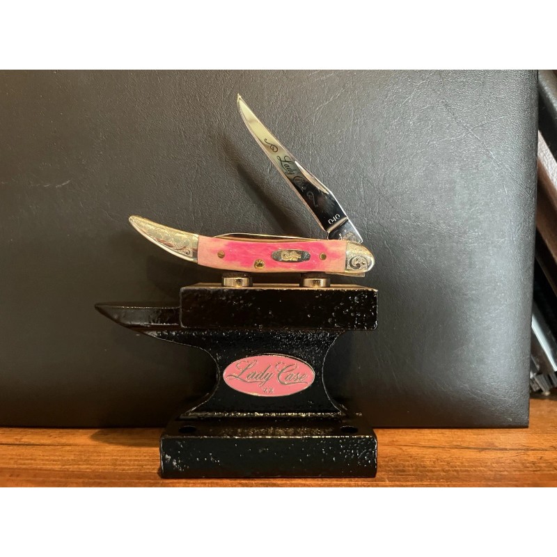 Case XX Lady Case Display Anvil. Amazing Looking Anvil.Knife Not