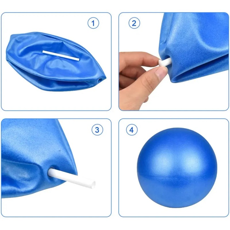 Kit De Accesorios Para Pilates 5 Bandas Elásticas Y Más
