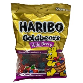 Haribo Wildberry Goldbears Gummi Candy 8 oz Gummy