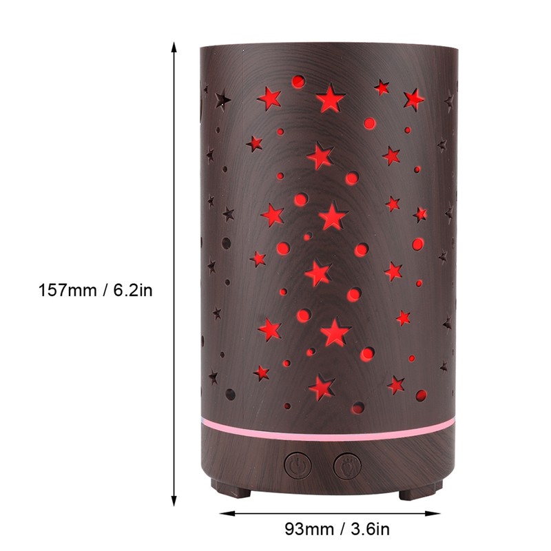Desktop Humidifier Aroma Air Diffuser Aromatherapy Mist Humidifier With Night