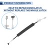 X AUTOHAUX Door Latch Cable Door Cable Latch Release No.LR075758