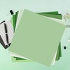 24 Sheets Sage Green Scrapbook Paper 12" x 12" Assorted