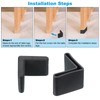PATIKIL 16 Pcs L Shape Leg Protectors 1.4 x 1.4