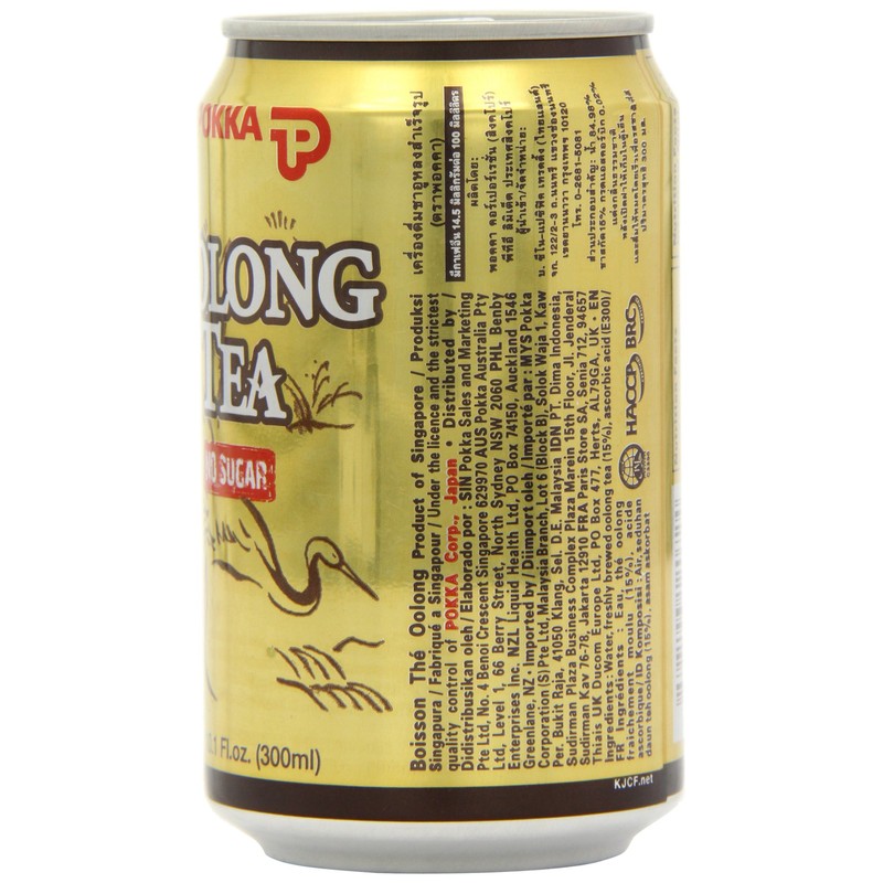 Pokka Oolong Tea Can - 13.5oz (3 packs)