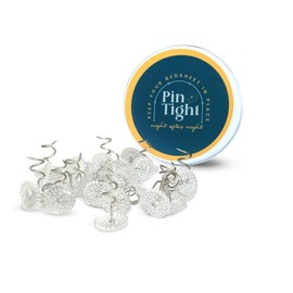 VDE Industries PinTight Bed Sheet Holder Fasteners - Secure Sheets with Metal Pin Clips - Fits Single, Twin, Queen, and King Mattresses