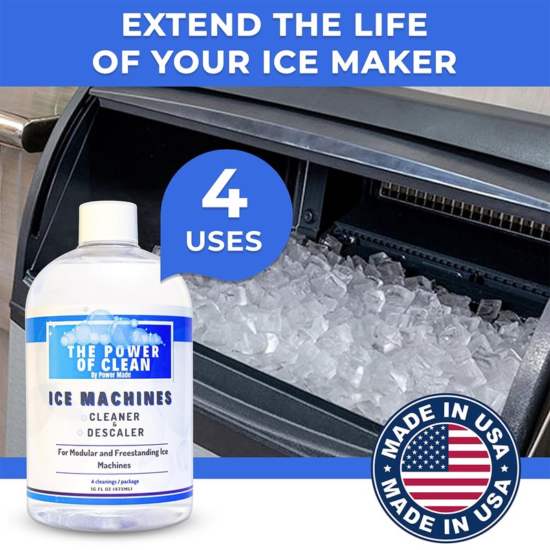 Power Made Ice Machine Cleaner & Descaler 16 fl oz