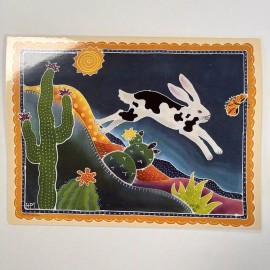Leanin’ Tree Leaning Tree Birthday Card BDG27036 Rabbit in Happy Canyon Love of Art