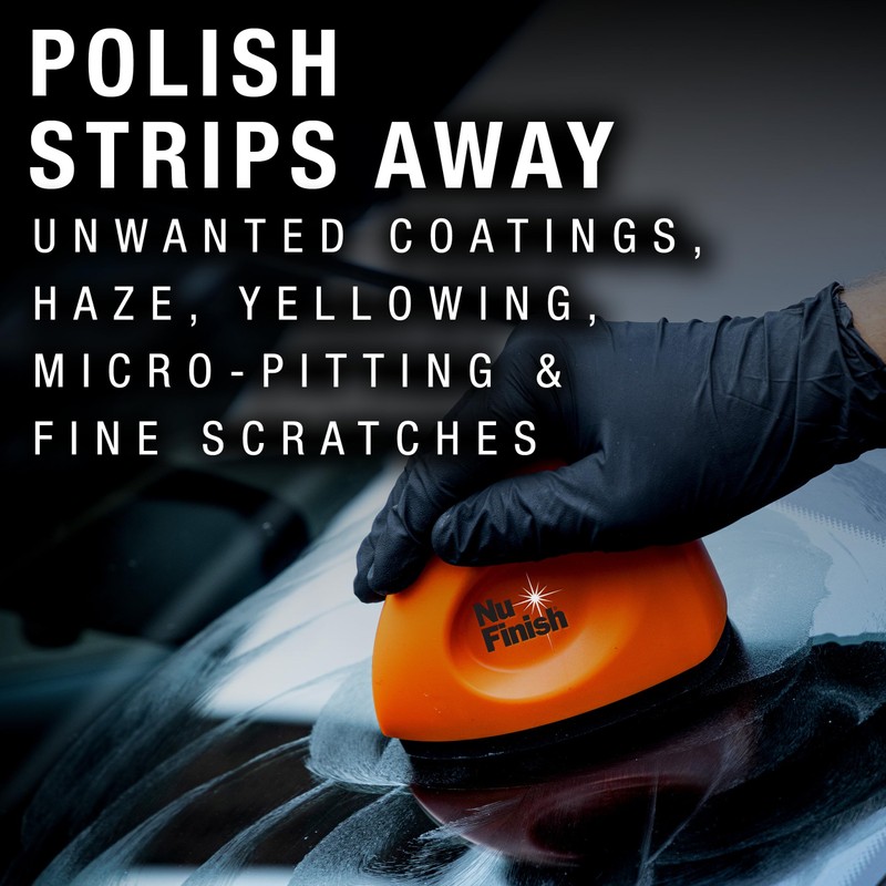 Nu Finish Glass Restore & Repel Kit, Two Step Regimen