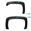 Spec-D Tuning 4PC Front + Rear Factory Style Black Fender