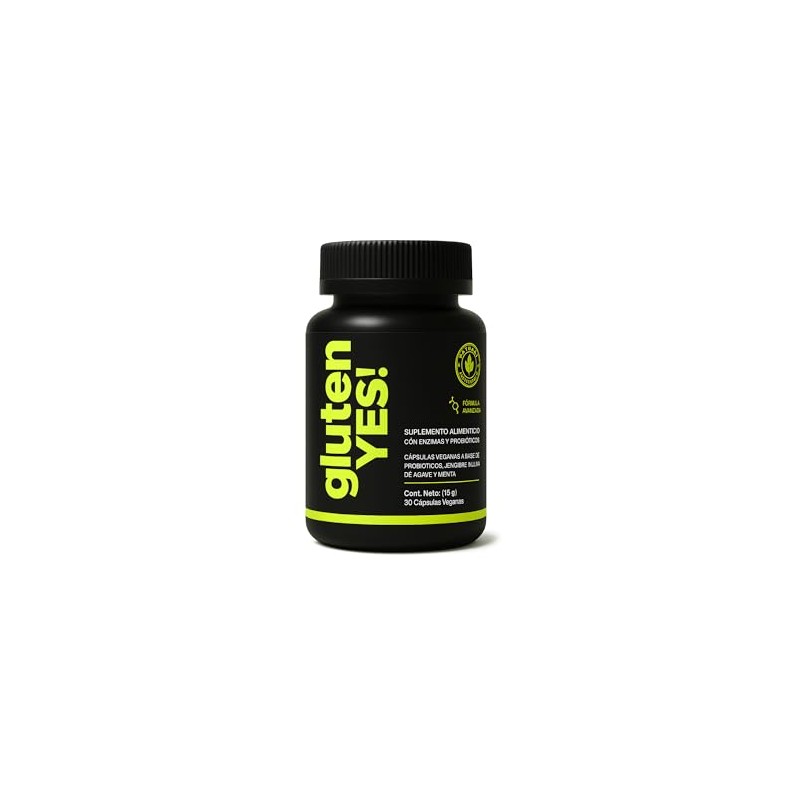 Suplemento Digestivo Natural con Enzimas, Probióticos y Jengibre | 30