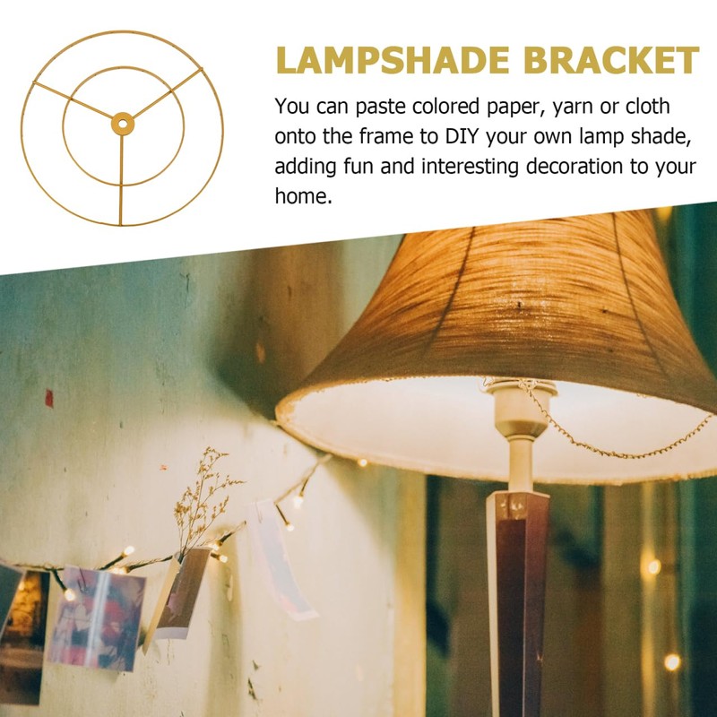 OSALADI Chandelier Shade Lampshade Made of Rattan Accessories for Making