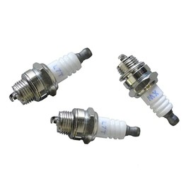 HURI Spark Plug for Red Fox BC52 Brushcutter Brush Cutter Grass Trimmer 3 HP 52 cc Pack of 3