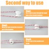 SiliFine 25 Pcs WP36 Corner Post Ceramic Fence Insulator Electric