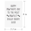 Funny Dog Dad Card,Father's Day Card,Fathers Day Cards
