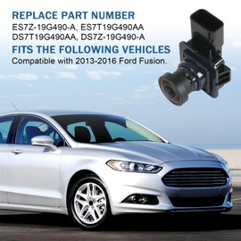 DICMIC Parking Assist Rear View Backup Camera Compatible with 2013-2016 Ford Fusion Replace# ES7Z-19G490-A, ES7T19G490AA, DS7T19G490AA, DS7Z-19G490-A
