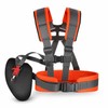 Adjustable Brush Cutter Harness for Yard Work – Padded Double