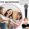 2PCS Fake Microphone, Toy Microphone Set of Two, Microphone Prop