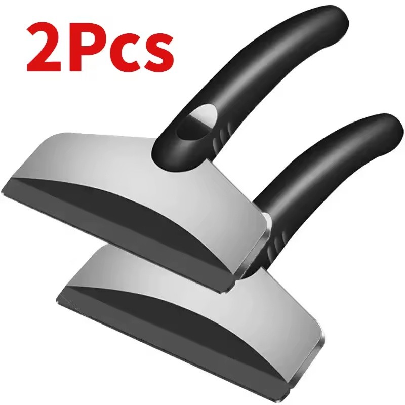2-Pack Car Windshield Ice Scrapers for Snow and Frost Removal