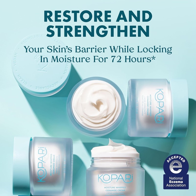 Kopari Moisture Whipping Ceramide Cream |Supply & Restore Vegan Maintenance